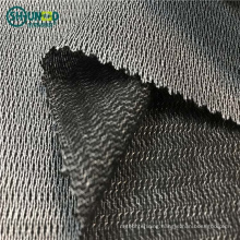 Shrink-Resistant brushed woven tricot knitted fusible interlining